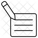 پیش‌نمایش فایل edit-865 از پک User Interface Thin Line 
