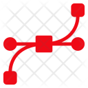 پیش‌نمایش فایل bezier-65 از پک طراحی قرمز و مشکی