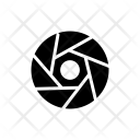 پیش‌نمایش فایل camera-shutter-4 از پک Design Glyphs 