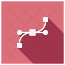 پیش‌نمایش فایل bezier-curve-3 از پک طراحی – سبک فلت مربعی سایه‌دار