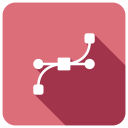 پیش‌نمایش فایل bezier-curve-4 از پک طراحی – سبک فلت مربعی گوشه‌گرد سایه‌دار