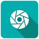 پیش‌نمایش فایل camera-shutter-22 از پک طراحی – سبک فلت مربعی گوشه‌گرد سایه‌دار