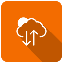 پیش‌نمایش فایل cloud-data-synchronize از پک طراحی – سبک فلت مربعی گوشه‌گرد سایه‌دار