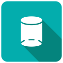 پیش‌نمایش فایل cylinder-133 از پک طراحی – سبک فلت مربعی گوشه‌گرد سایه‌دار