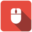 پیش‌نمایش فایل mouse-557 از پک طراحی – سبک فلت مربعی گوشه‌گرد سایه‌دار