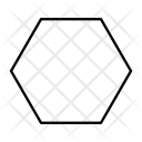پیش‌نمایش فایل hexagon-23 از پک طراحی – آیکن‌های خطی نازک