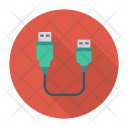 پیش‌نمایش فایل data-cable-2 از پک دستگاه‌ها – سبک فلت دایره‌ای – جلد ۱
