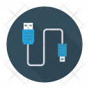 پیش‌نمایش فایل data-cable از پک دستگاه‌ها – سبک فلت دایره‌ای – جلد ۱