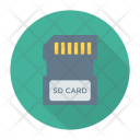 پیش‌نمایش فایل memory-card-5 از پک دستگاه‌ها – سبک فلت دایره‌ای – جلد ۱