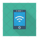 پیش‌نمایش فایل mobile-wifi-1 از پک دستگاه‌ها – سبک فلت مربعی سایه‌دار – جلد ۱