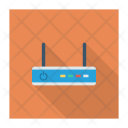 پیش‌نمایش فایل modem-30 از پک دستگاه‌ها – سبک فلت مربعی سایه‌دار – جلد ۱
