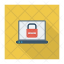پیش‌نمایش فایل secue-laptop از پک دستگاه‌ها – سبک فلت مربعی سایه‌دار – جلد ۱