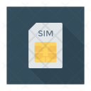 پیش‌نمایش فایل simcard-11 از پک دستگاه‌ها – سبک فلت مربعی سایه‌دار – جلد ۱