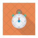 پیش‌نمایش فایل stopwatch-262 از پک دستگاه‌ها – سبک فلت مربعی سایه‌دار – جلد ۱