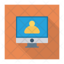 پیش‌نمایش فایل user-monitor-3 از پک دستگاه‌ها – سبک فلت مربعی سایه‌دار – جلد ۱