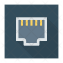 پیش‌نمایش فایل connection-port-3 از پک دستگاه‌ها – سبک فلت مربعی سایه‌دار – جلد ۲