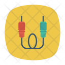 پیش‌نمایش فایل connector-jack-3 از پک دستگاه‌ها – سبک فلت مربعی گوشه‌گرد – جلد ۱