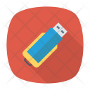 پیش‌نمایش فایل pendrive-81 از پک دستگاه‌ها – سبک فلت مربعی گوشه‌گرد سایه‌دار – جلد ۱