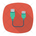 پیش‌نمایش فایل data-cable-14 از پک دستگاه‌ها – سبک فلت مربعی گوشه‌گرد سایه‌دار – جلد ۱