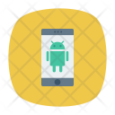 پیش‌نمایش فایل android-phone-8 از پک دستگاه‌ها – سبک فلت مربعی گوشه‌گرد – جلد ۱