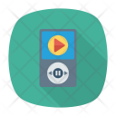 پیش‌نمایش فایل music-player-48 از پک موسیقی، صدا و ویدئو – سبک فلت مربعی سایه‌دار – جلد ۲