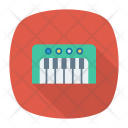 پیش‌نمایش فایل piano-100 از پک موسیقی، صدا و ویدئو – سبک فلت مربعی سایه‌دار – جلد ۱