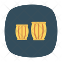 پیش‌نمایش فایل drum-192 از پک موسیقی، صدا و ویدئو – سبک فلت مربعی گوشه‌گرد – جلد ۲