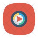 پیش‌نمایش فایل play-button-19 از پک موسیقی، صدا و ویدئو – سبک فلت مربعی گوشه‌گرد – جلد ۱