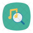 پیش‌نمایش فایل search-music-1 از پک موسیقی، صدا و ویدئو – سبک فلت مربعی گوشه‌گرد – جلد ۱