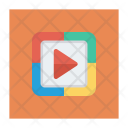 پیش‌نمایش فایل play-video-12 از پک موسیقی، صدا و ویدئو – سبک فلت مربعی – جلد ۱