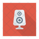 پیش‌نمایش فایل loudspeaker-98 از پک موسیقی، صدا و ویدئو – سبک فلت مربعی سایه‌دار – جلد ۱