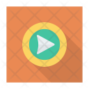 پیش‌نمایش فایل play-button-26 از پک موسیقی، صدا و ویدئو – سبک فلت مربعی سایه‌دار – جلد ۱