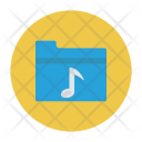پیش‌نمایش فایل music-folder-18 از پک موسیقی، صدا و ویدئو – سبک فلت دایره‌ای – جلد ۱