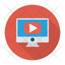 پیش‌نمایش فایل online-video-play از پک موسیقی، صدا و ویدئو – سبک فلت دایره‌ای سایه‌دار – جلد ۱