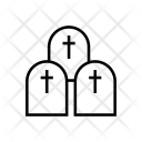 پیش‌نمایش فایل graveyard-28 از پک هالووین – سبک خطی – جلد ۳