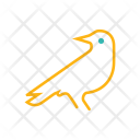 پیش‌نمایش فایل bird-177 از پک هالووین – سبک خطی رنگی – جلد ۲