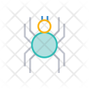 پیش‌نمایش فایل spider-172 از پک هالووین – سبک خطی رنگی – جلد ۲