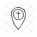 پیش‌نمایش فایل graveyard-location-2 از پک هالووین – سبک خطی نازک – جلد ۱