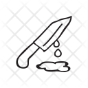 پیش‌نمایش فایل knife-385 از پک هالووین – سبک خطی نازک – جلد ۱