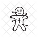 پیش‌نمایش فایل voodoo-doll-27 از پک هالووین – سبک خطی نازک – جلد ۱