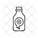 پیش‌نمایش فایل bottle-608 از پک هالووین – سبک خطی نازک – جلد ۲