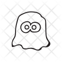 پیش‌نمایش فایل ghost-381 از پک هالووین – سبک خطی نازک – جلد ۳
