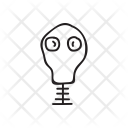 پیش‌نمایش فایل skull-302 از پک هالووین – سبک خطی نازک – جلد ۳