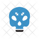 پیش‌نمایش فایل skull-350 از پک هالووین آبی و مشکی – جلد ۱