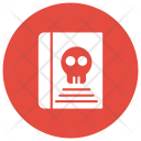 پیش‌نمایش فایل ghost-book-8 از پک هالووین – سبک گلیف دایره‌ای – جلد ۲
