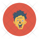 پیش‌نمایش فایل monster-73 از پک هالووین – سبک فلت دایره‌ای – جلد ۱