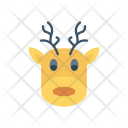 پیش‌نمایش فایل reindeer-172 از پک کریسمس – سبک فلت – جلد ۱