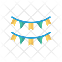 پیش‌نمایش فایل bunting-3 از پک کریسمس – سبک فلت – جلد ۲