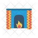 پیش‌نمایش فایل fireplace-110 از پک کریسمس – سبک فلت – جلد ۲