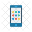 پیش‌نمایش فایل mobile-aplication از پک شبکه و فناوری – سبک فلت کاغذی